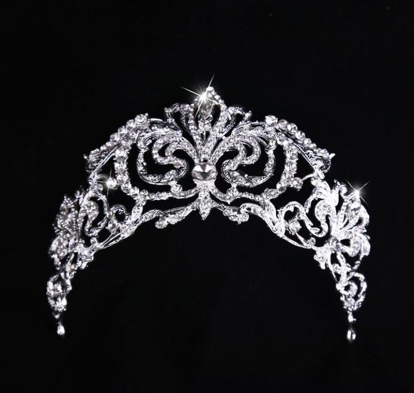 silver plated alloy drill jewelry, bridal crown bridal crown ornament wedding p accessories
silver plated alloy drill jewelry, bridal crown bridal crown ornament wedding p accessories