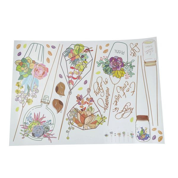 bonsai potted flower plants wall sticker home decor living room decal decor kitchen window pvc sticker 50*70cm 1pc 
bonsai potted flower plants wall sticker home decor living room decal decor kitchen window pvc sticker 50*70cm 1pc