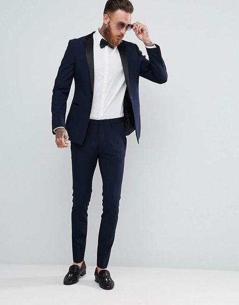 brand new navy blue slim fit men wedding tuxedos excellent groom tuxedos notch lapel one button men blazer 2 piece suit(jacket+pants+tie)946, Black;gray
brand new navy blue slim fit men wedding tuxedos excellent groom tuxedos notch lapel one button men blazer 2 piece suit(jacket+pants+tie)946, Black;gray