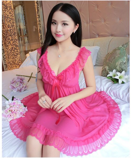 2018new style women's lace lingerie v-neck sleepwear plus size -2xl women's babydoll underwear intimate nightgown, Black;red
2018new style women's lace lingerie v-neck sleepwear plus size -2xl women's babydoll underwear intimate nightgown, Black;red