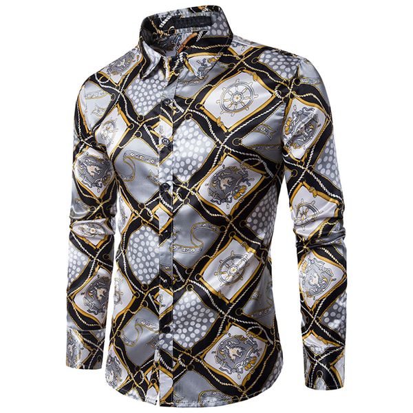 2018 Новое поступление camisa feminina camisas masculina para hombre мужская мода печатных блузка повсе
2018 Новое поступление camisa feminina camisas masculina para hombre мужская мода печатных блузка повсе
