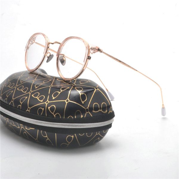 round glasses frame men women vintage tr90 prescription eyeglasses myopia optical frame with box fml, Silver
round glasses frame men women vintage tr90 prescription eyeglasses myopia optical frame with box fml, Silver