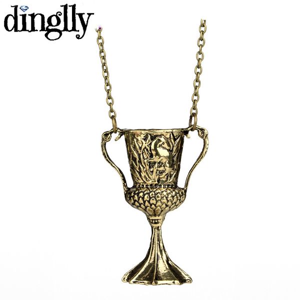 dinglly fashion jewelry harry p hufflepuff's cup pendants necklace for women men gifts, Silver
dinglly fashion jewelry harry p hufflepuff's cup pendants necklace for women men gifts, Silver