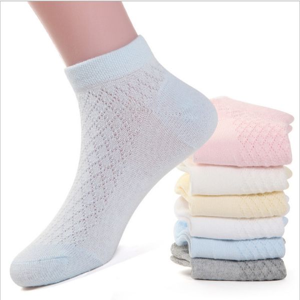 children's socks spring summer new boys girls cotton thin breathable baby mesh sock soft for newborn toddlers, Pink;yellow
children's socks spring summer new boys girls cotton thin breathable baby mesh sock soft for newborn toddlers, Pink;yellow