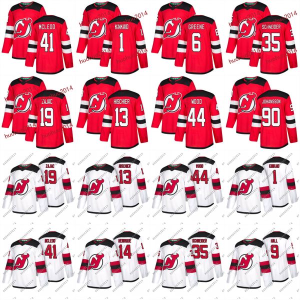 New Jersey Devils Youth 2018 Nico Hischier Taylor Hall Travis Zajac Martin Brodeur Cory Schneider Miles Wood Kinkad Johansson Hockey Jerseys
New Jersey Devils Youth 2018 Nico Hischier Taylor Hall Travis Zajac Martin Brodeur Cory Schneider Miles Wood Kinkad Johansson Hockey Jerseys