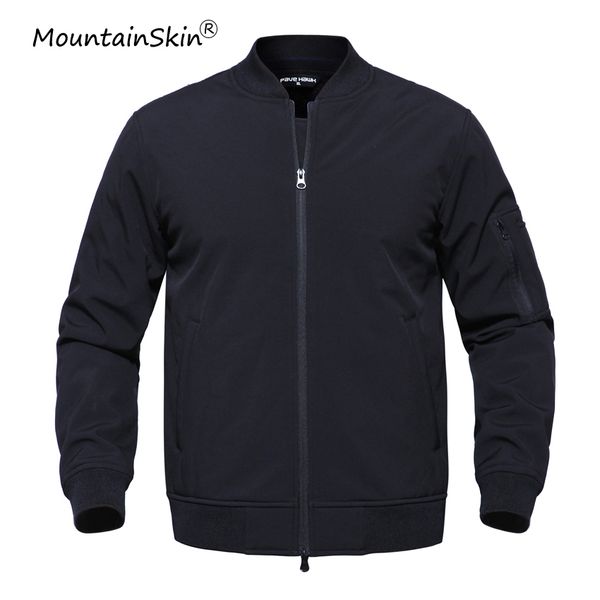 mountainskin men's winter casual warm fleece jcakets soft shell tactical coats fashion bomber jacket male brand la672, Black;brown
mountainskin men's winter casual warm fleece jcakets soft shell tactical coats fashion bomber jacket male brand la672, Black;brown