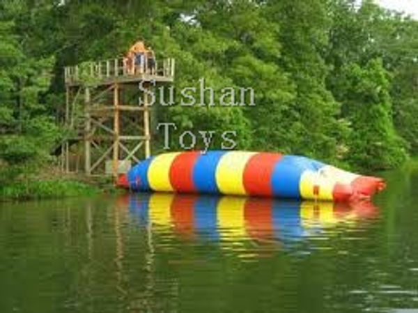 sushan 6x2m inflatable water catapult blob water sport toy inflatable jumping pillow floating water blob for adults
sushan 6x2m inflatable water catapult blob water sport toy inflatable jumping pillow floating water blob for adults