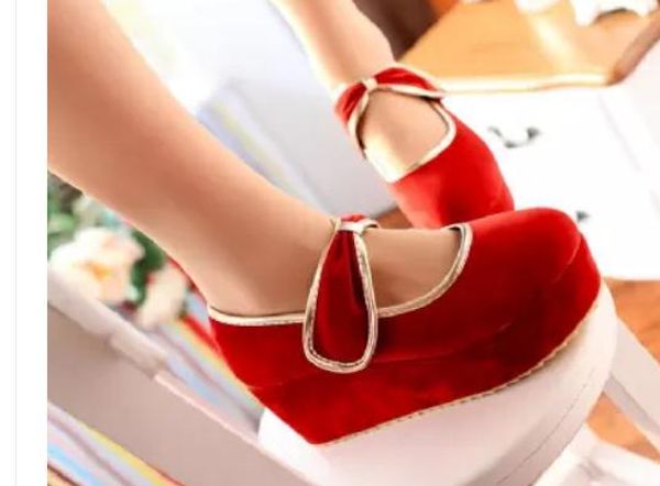 send 2018 spring and autumn new style high heel slope heel women's thick bottom shoes@22, Black
send 2018 spring and autumn new style high heel slope heel women's thick bottom shoes@22, Black