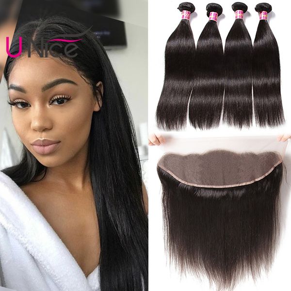 unice hair virgin 8a straight bundles with frontal brazilian straight hair weaves lace frontal with bundles cuticle aligned human hair, Black;brown
unice hair virgin 8a straight bundles with frontal brazilian straight hair weaves lace frontal with bundles cuticle aligned human hair, Black;brown