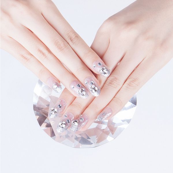 24pcs/set pretty rhinestone bride nail art tips decoration pre-design round head clear glitter false nails with glue sticker, Red;gold
24pcs/set pretty rhinestone bride nail art tips decoration pre-design round head clear glitter false nails with glue sticker, Red;gold