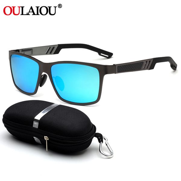 oulaiou men polarized sunglasses aluminum magnesium sun glasses driving glasses rectangle shades for men oculos masculino male, White;black
oulaiou men polarized sunglasses aluminum magnesium sun glasses driving glasses rectangle shades for men oculos masculino male, White;black