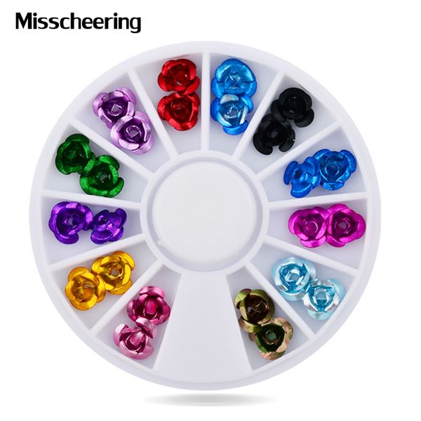 new rose flowers metal 3d nail art decoration wheel 12colors 24pcs/set diy beauty nail tools, Silver;gold
new rose flowers metal 3d nail art decoration wheel 12colors 24pcs/set diy beauty nail tools, Silver;gold