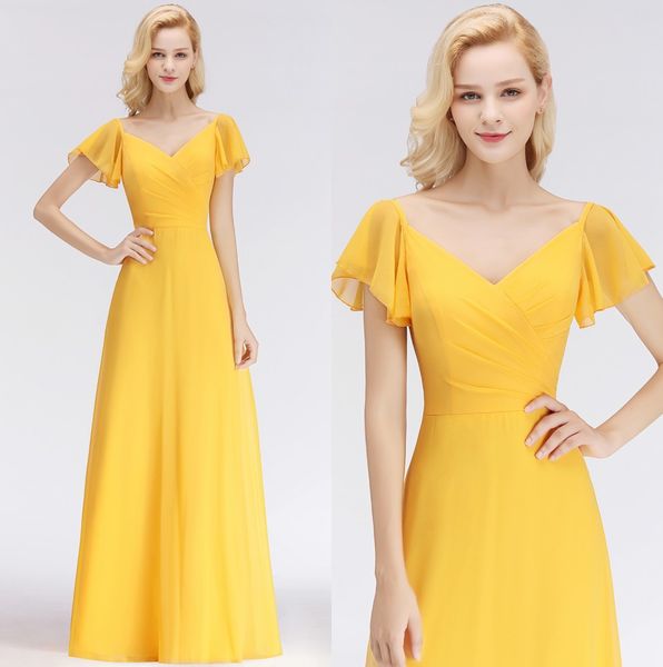 2018 chiffon long bridesmaid dresses cap sleeves ruched floor length wedding guest party maid of honor evening dresses bm0037, White;pink
2018 chiffon long bridesmaid dresses cap sleeves ruched floor length wedding guest party maid of honor evening dresses bm0037, White;pink