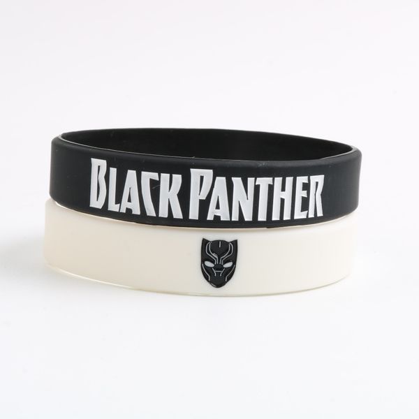1 pc black panther silicone wristband wakanda forever silicone bracelets movie black panther rubber fashion jewelry for fans, Golden;silver
1 pc black panther silicone wristband wakanda forever silicone bracelets movie black panther rubber fashion jewelry for fans, Golden;silver