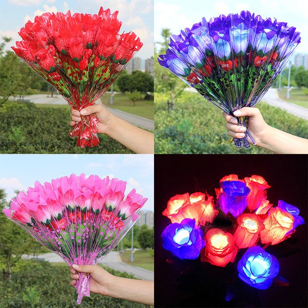 led light up rose flower valentines mothers day birthday party supplies wedding decoration halloween fake flower artificial flowers
led light up rose flower valentines mothers day birthday party supplies wedding decoration halloween fake flower artificial flowers