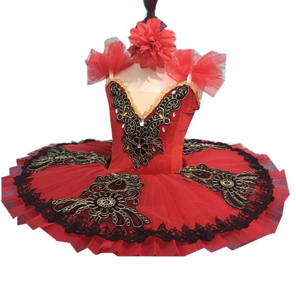 new sequin professional ballet tutu skirt red child swan lake ballet dance costumes for girls pancake tutu, Black;red
new sequin professional ballet tutu skirt red child swan lake ballet dance costumes for girls pancake tutu, Black;red