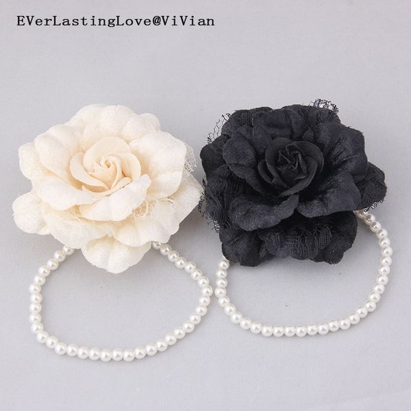 hair accessory fabric rose flannelette lace flower brooch pearl chain brooch dress work wear hat flower broochse pin for women, Gray
hair accessory fabric rose flannelette lace flower brooch pearl chain brooch dress work wear hat flower broochse pin for women, Gray