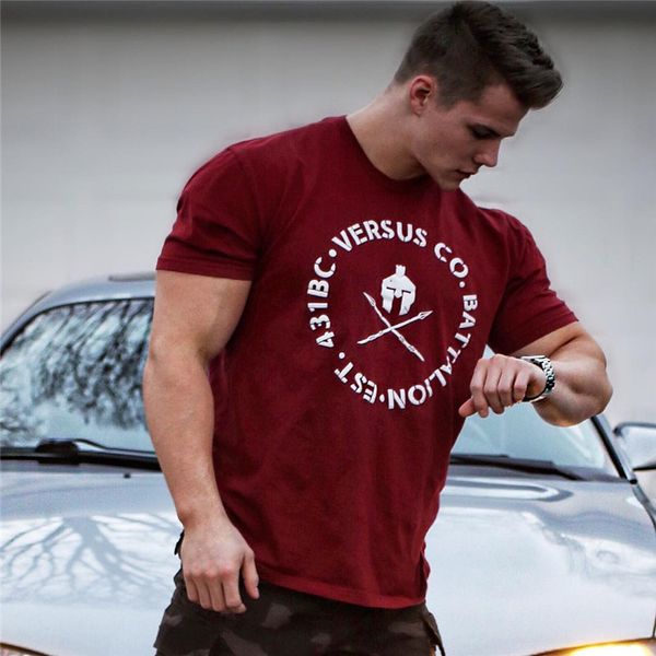 men short sleeve t-shirt gyms fitness bodybuilding cotton male casual fashion print slim tee summer jogger workout clothing, White;black
men short sleeve t-shirt gyms fitness bodybuilding cotton male casual fashion print slim tee summer jogger workout clothing, White;black