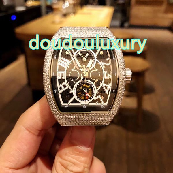 men's casual wrist watches silver diamond case fashion watch black leather waterproof business watch automatic mechanical watch, Slivery;brown
men's casual wrist watches silver diamond case fashion watch black leather waterproof business watch automatic mechanical watch, Slivery;brown