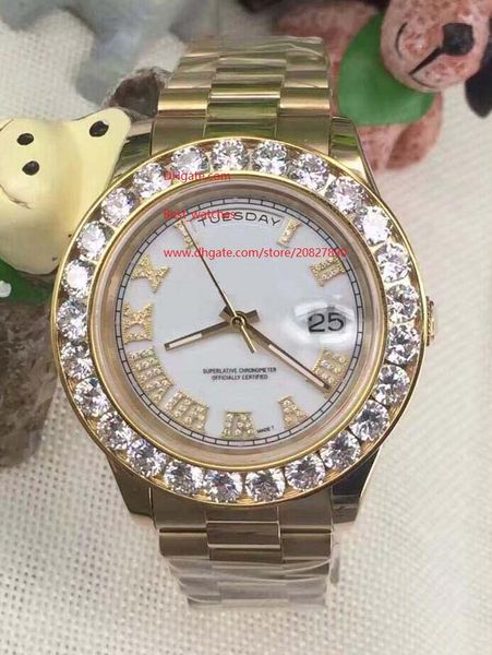 высокое качество luxury 116610 наручные часы day-date 41 мм из нержавеющей стали большой алмаз автоматические механические мужские мужские ч, Slivery;brown
высокое качество luxury 116610 наручные часы day-date 41 мм из нержавеющей стали большой алмаз автоматические механические мужские мужские ч, Slivery;brown