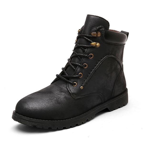 2018 winter with fur warm snow boots for men sneakers male shoes non slip casual work safety ankle boots, Black
2018 winter with fur warm snow boots for men sneakers male shoes non slip casual work safety ankle boots, Black