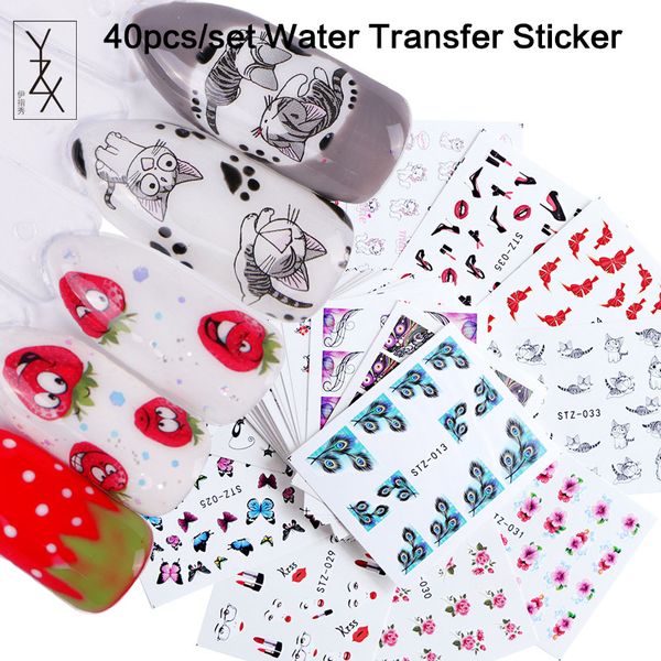 yizhixiu 1set feather cat animal butterfly flower water transfer sticker nail art decals nails diy temporary tattoos designs, Black
yizhixiu 1set feather cat animal butterfly flower water transfer sticker nail art decals nails diy temporary tattoos designs, Black