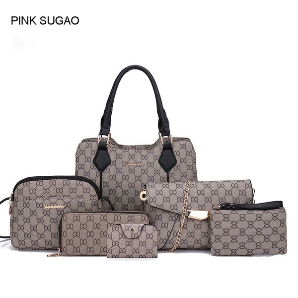 розовый sugao кошельки и сумки для женщин 2018 новый стиль 6 шт. / компл. 5color pu кожаный мешок à главная сумка crossbody сумка кошелек
розовый sugao кошельки и сумки для женщин 2018 новый стиль 6 шт. / компл. 5color pu кожаный мешок à главная сумка crossbody сумка кошелек