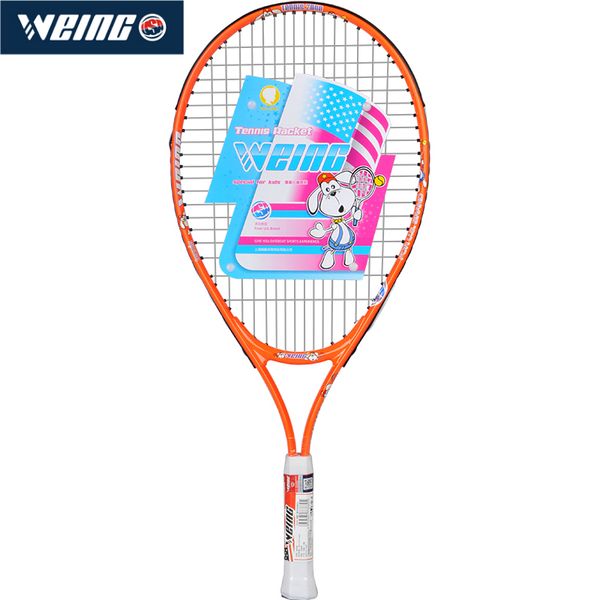 2018 new arrival weing aluminum alloy children's tennis racket with handbag for gym sports outdoor or professional training
2018 new arrival weing aluminum alloy children's tennis racket with handbag for gym sports outdoor or professional training