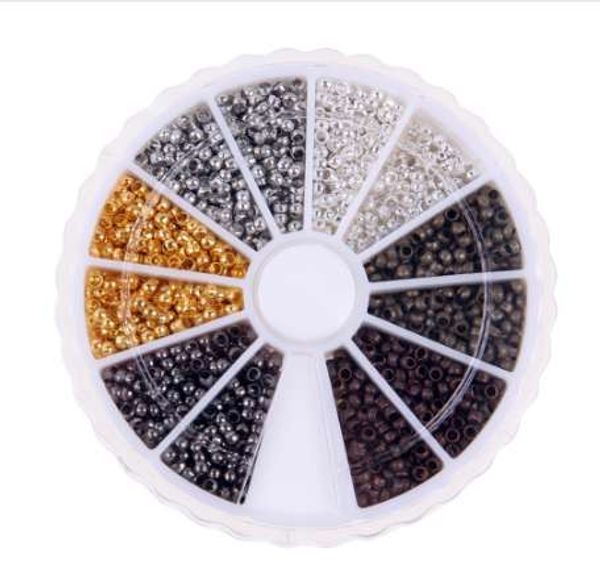 3000-piece 6 colors mixed tube crimp end beads 2mm bracelet loose copper beads spacer for bracelet necklace diy jewelry making, Bronze;silver
3000-piece 6 colors mixed tube crimp end beads 2mm bracelet loose copper beads spacer for bracelet necklace diy jewelry making, Bronze;silver