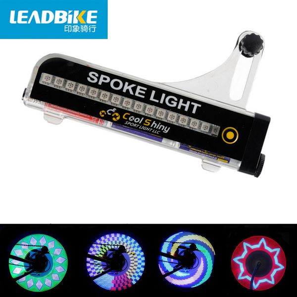 leadbike new bicycle wheel spoke light two sides 32 rgb led 21 patterns waterproof tire signal warning lights bike accessories
leadbike new bicycle wheel spoke light two sides 32 rgb led 21 patterns waterproof tire signal warning lights bike accessories