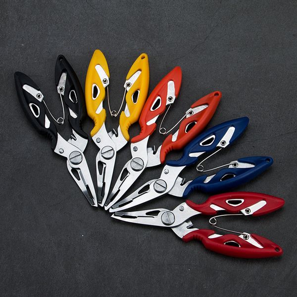 d-716 small size multi function stainless steel fishing pliers curved nose scissors braid cutters hook removers fishing line cutters
d-716 small size multi function stainless steel fishing pliers curved nose scissors braid cutters hook removers fishing line cutters