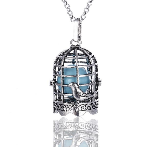 birdcage shape pregnancy pendant necklace mexican bola essential oil diffuser necklaces aromatherapy jewelry with sound ball bell lockets, Silver
birdcage shape pregnancy pendant necklace mexican bola essential oil diffuser necklaces aromatherapy jewelry with sound ball bell lockets, Silver
