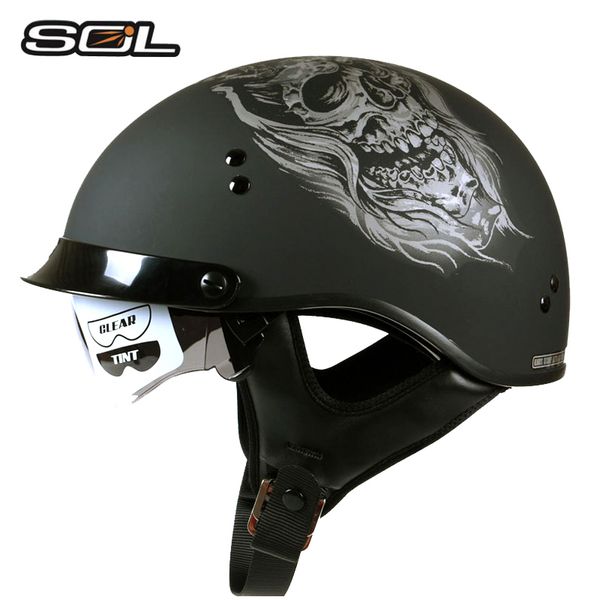 sol sh-1 vintage half face motorcycle helmet open face half summer motorbike racing retro helmets man woman suit dot approved
sol sh-1 vintage half face motorcycle helmet open face half summer motorbike racing retro helmets man woman suit dot approved