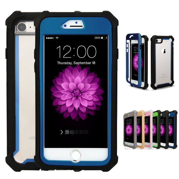 3 in 1 Hybrid Shockproof Phone Case Heavy Duty Armor Case Back Cover for iPhone 6 7 8 X Samsung S9 S9 Plus
3 in 1 Hybrid Shockproof Phone Case Heavy Duty Armor Case Back Cover for iPhone 6 7 8 X Samsung S9 S9 Plus