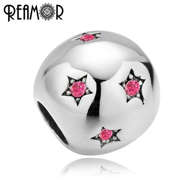 reamor 5pcs pink crystal star bead 316l stainless steel round spacer charm beads for women bracelets bangles diy jewelry making
reamor 5pcs pink crystal star bead 316l stainless steel round spacer charm beads for women bracelets bangles diy jewelry making