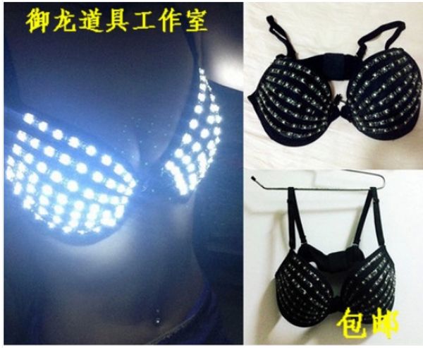 new arrival luminous led bra underwear led costume party dress dancing belly dance wear fancy dress for club, Black;red
new arrival luminous led bra underwear led costume party dress dancing belly dance wear fancy dress for club, Black;red