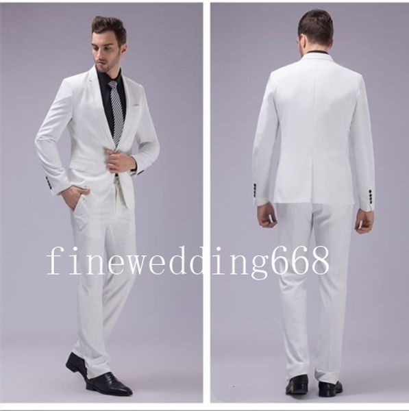 two piece center vent notch lapel white wedding groom tuxedos men suits wedding/prom/dinner man blazer(jacket+tie+girdle+pants, Black;gray
two piece center vent notch lapel white wedding groom tuxedos men suits wedding/prom/dinner man blazer(jacket+tie+girdle+pants, Black;gray