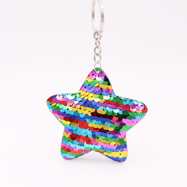 cute chaveiro star keychain glitter pompom sequins key chain gifts for women llaveros mujer car bag accessories key ring, Silver
cute chaveiro star keychain glitter pompom sequins key chain gifts for women llaveros mujer car bag accessories key ring, Silver