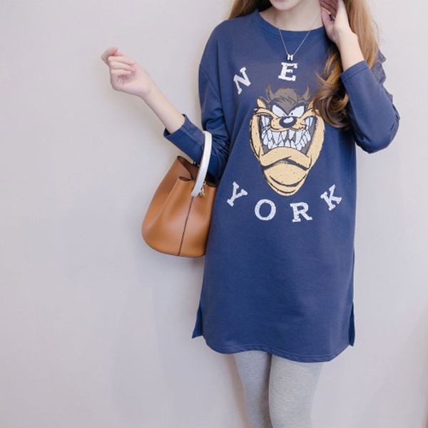 2018 spring cartoon print long sleeve maternity sweatshirt pregnancy pullover hoodie clothing, White
2018 spring cartoon print long sleeve maternity sweatshirt pregnancy pullover hoodie clothing, White