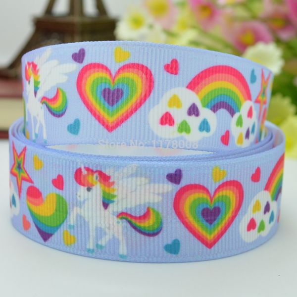 duwes 7/8'' 22mm unicorns rainbows printed grosgrain ribbon hair bow diy handmade wholesale polyester headwear 50yd
duwes 7/8'' 22mm unicorns rainbows printed grosgrain ribbon hair bow diy handmade wholesale polyester headwear 50yd