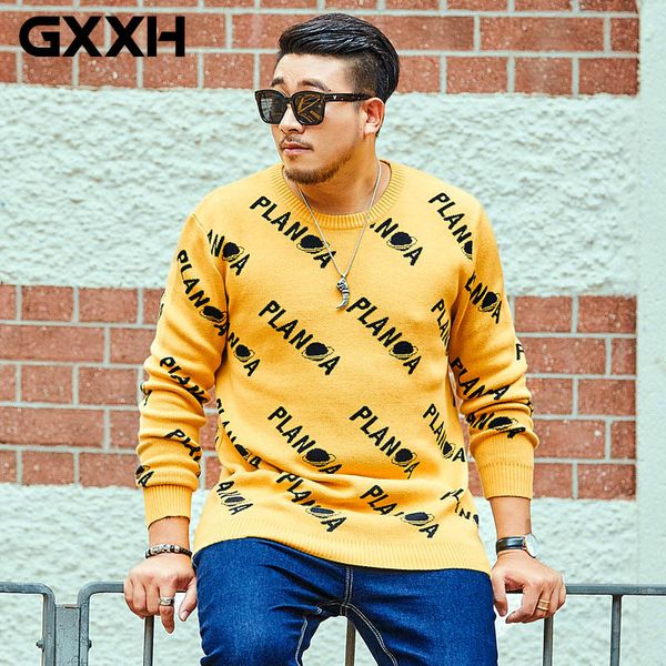 gxxh new brand sweater men pullover sweaters large size men's letters sweaters leisure loose fat guy autumn winter man, White;black
gxxh new brand sweater men pullover sweaters large size men's letters sweaters leisure loose fat guy autumn winter man, White;black