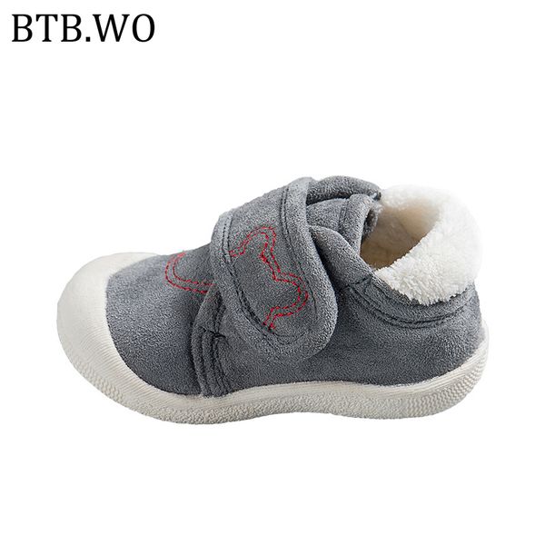 btb.wo 2019 autumn winter thicken children's cotton shoes plus velvet 0-3 years old baby toddler shoes, Black
btb.wo 2019 autumn winter thicken children's cotton shoes plus velvet 0-3 years old baby toddler shoes, Black