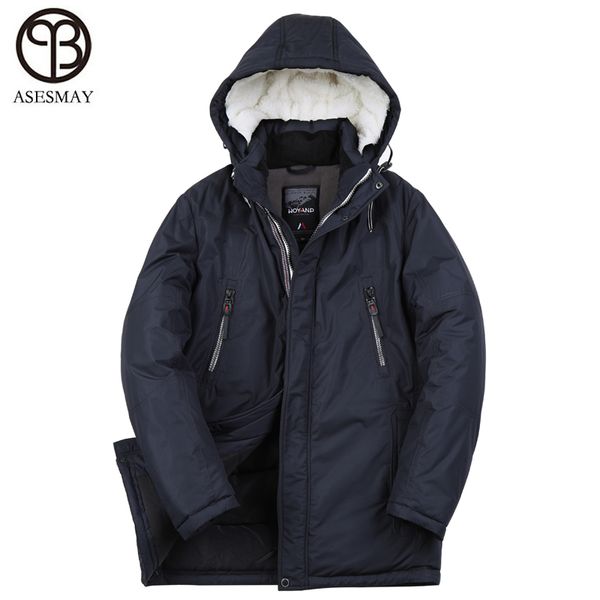 asesmay 2018 new mens clothing winter jacket medium long coat with hood velvet hat leisure high-quality parka men winter jackets, Black
asesmay 2018 new mens clothing winter jacket medium long coat with hood velvet hat leisure high-quality parka men winter jackets, Black