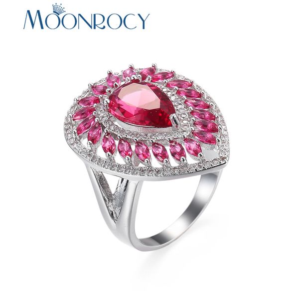 moonrocy cz rose red crystal rings sier color party wedding rings jewelry for women girls gift drop shipping ring wholesale, Golden;silver
moonrocy cz rose red crystal rings sier color party wedding rings jewelry for women girls gift drop shipping ring wholesale, Golden;silver