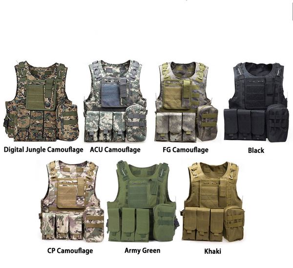 tactical vest amphibious battle molle waistcoat combat assault plate carrier vest hunting protection camouflage, Camo
tactical vest amphibious battle molle waistcoat combat assault plate carrier vest hunting protection camouflage, Camo