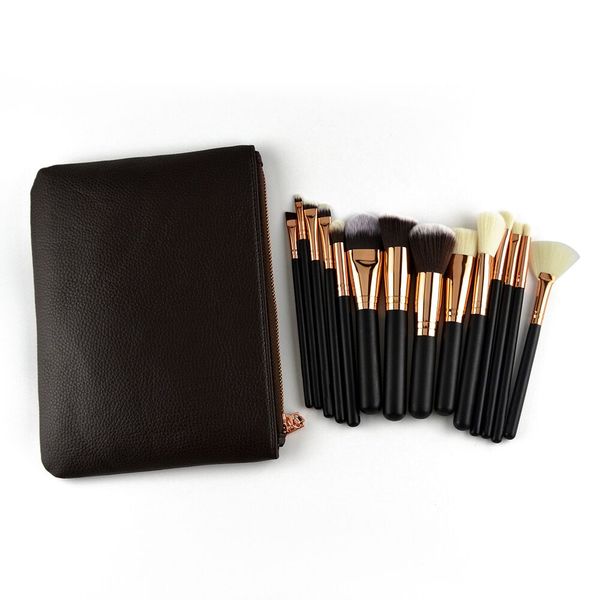 Hot Makeup Brushes Set 15pcs face and eyes brushes with bag Professional Makeup Tools DHL shipping
Hot Makeup Brushes Set 15pcs face and eyes brushes with bag Professional Makeup Tools DHL shipping