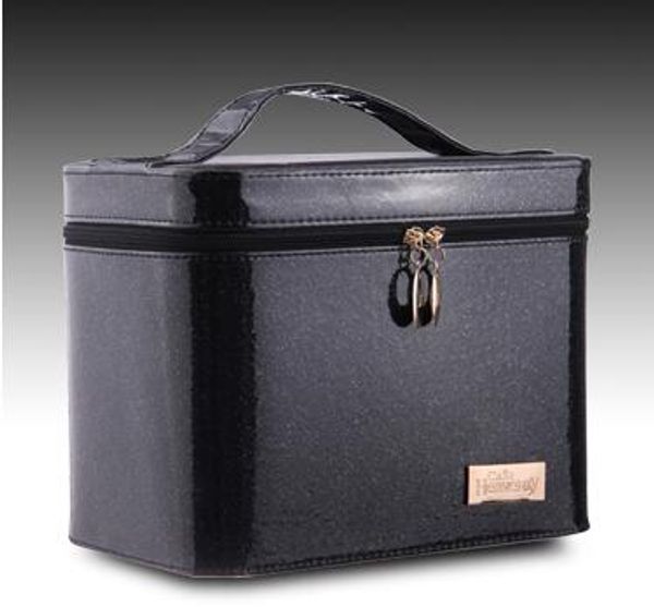 make bag makeup box held beauty lady's case heel pattern fashion cartoon hand high case leather up trunk portable bag coametic wom etwc, Red;black
make bag makeup box held beauty lady's case heel pattern fashion cartoon hand high case leather up trunk portable bag coametic wom etwc, Red;black