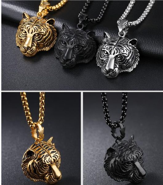 3 colors fashion tiger necklace pendant 18k gold silver plated street dance necklaces pendants jewelry tiger head gift hip hop
3 colors fashion tiger necklace pendant 18k gold silver plated street dance necklaces pendants jewelry tiger head gift hip hop