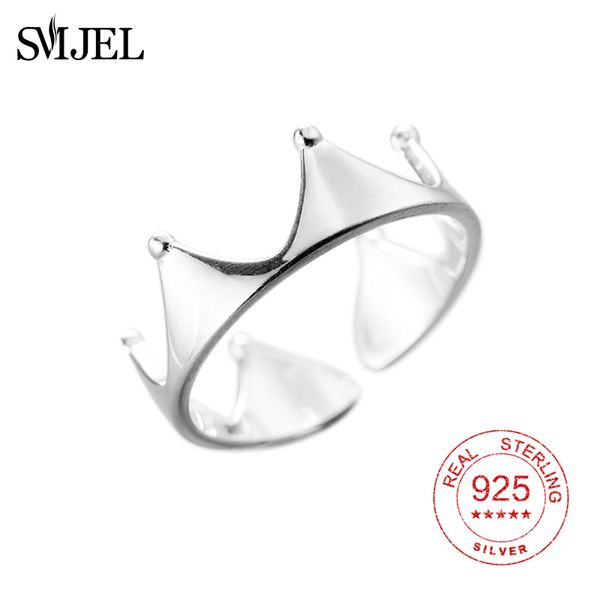 smjel 100% 925 sterling sliver imperial crown rings for women princess king and queen crown ring jewelry party gifts, Golden;silver
smjel 100% 925 sterling sliver imperial crown rings for women princess king and queen crown ring jewelry party gifts, Golden;silver