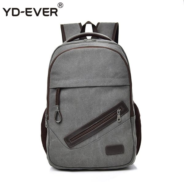 yd-ever large backpack men canvas backpacks school bags for teenagers boys male travel lapbackbag grey rucksack
yd-ever large backpack men canvas backpacks school bags for teenagers boys male travel lapbackbag grey rucksack